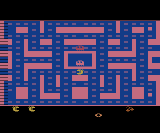 Ms. Pac-Man atari screenshot