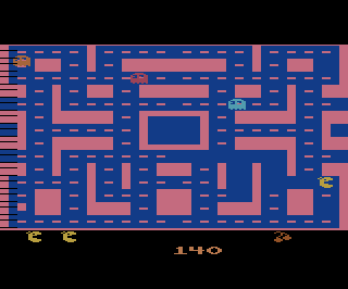 Ms. Pac-Man atari screenshot
