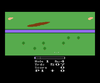 My Golf atari screenshot