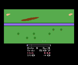My Golf atari screenshot