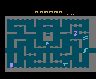 Night Stalker atari screenshot