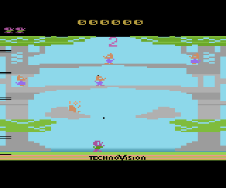 Nuts atari screenshot