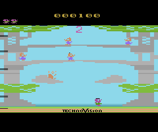 Nuts atari screenshot