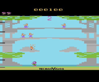 Nuts atari screenshot