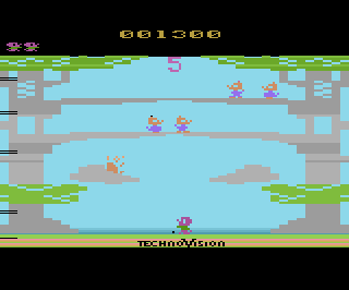 Nuts atari screenshot
