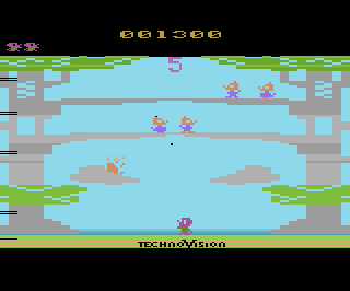 Nuts atari screenshot