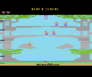 Nuts atari screenshot