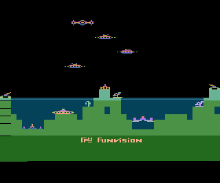 Ocean City Defender atari screenshot