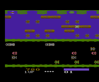 Official Frogger (The) atari screenshot