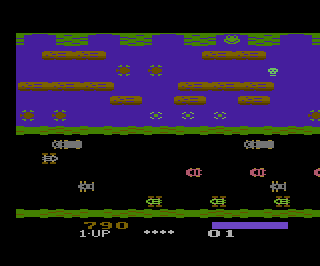 Official Frogger (The) atari screenshot