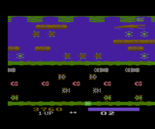 Official Frogger (The) atari screenshot