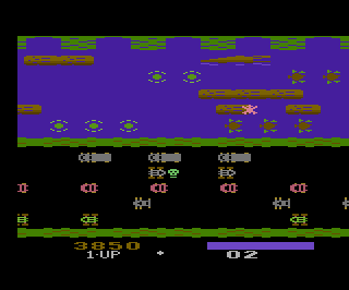 Official Frogger (The) atari screenshot