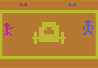 Outlaw atari screenshot