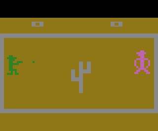 Outlaw atari screenshot