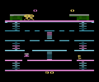 Pac Kong atari screenshot