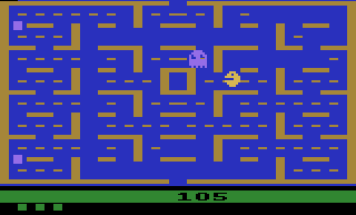 Pac-Man atari screenshot