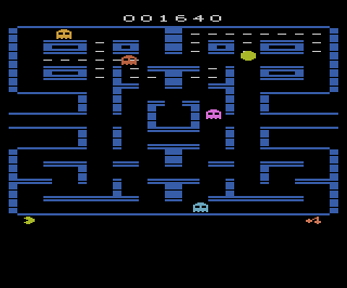 Pac-Man atari screenshot