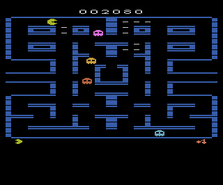 Pac-Man atari screenshot