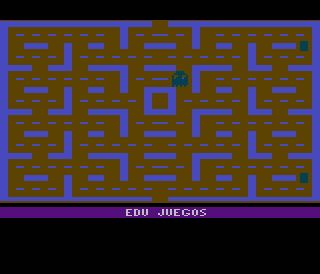 Pacman atari screenshot