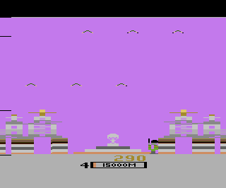 Parachute atari screenshot