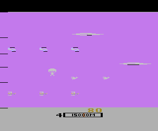 Parachute atari screenshot