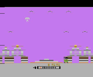 Parachute atari screenshot