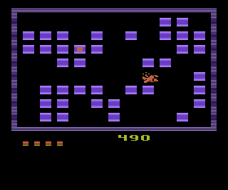 Pengo atari screenshot
