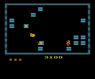 Pengo atari screenshot