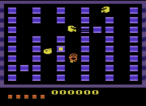 Pengo atari screenshot