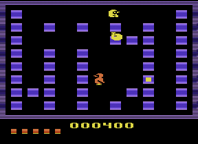 Pengo atari screenshot