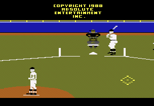 Pete Rose Baseball atari screenshot