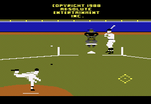 Pete Rose Baseball atari screenshot