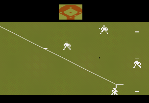 Pete Rose Baseball atari screenshot