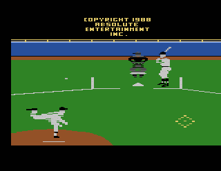 Pete Rose Baseball atari screenshot