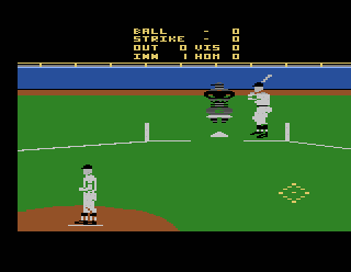 Pete Rose Baseball atari screenshot