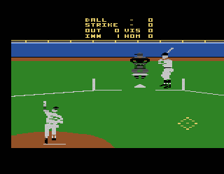 Pete Rose Baseball atari screenshot