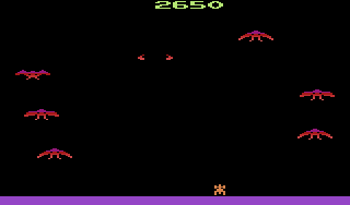 Phoenix atari screenshot