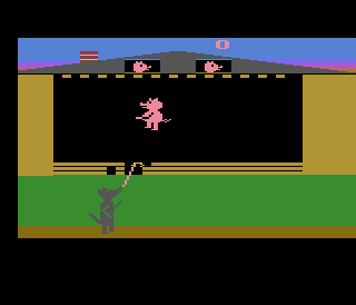 Pigs 'n' Wolf atari screenshot