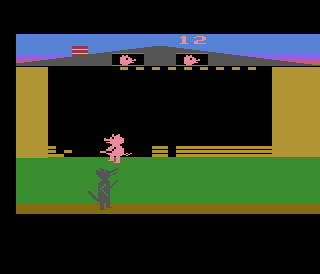 Pigs 'n' Wolf atari screenshot