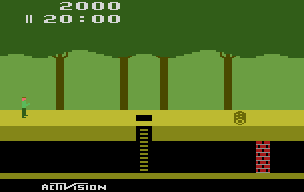 Pitfall! - Pitfall Harry's Jungle Adventure atari screenshot