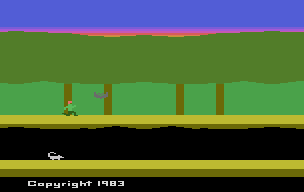 Pitfall II - Lost Caverns atari screenshot