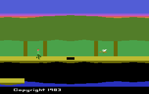 Pitfall II - Lost Caverns atari screenshot