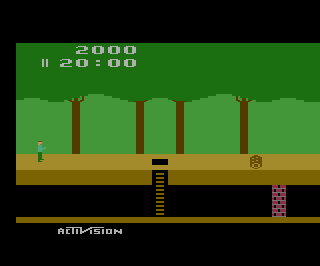 Pitfall! - Abenteuer im Urwald atari screenshot