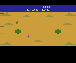 Planet of the Apes atari screenshot