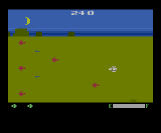 Planet Patrol atari screenshot