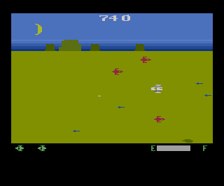 Planet Patrol atari screenshot