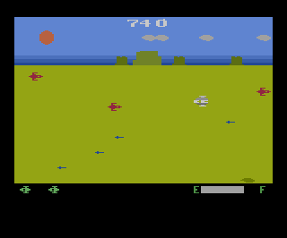 Planet Patrol atari screenshot