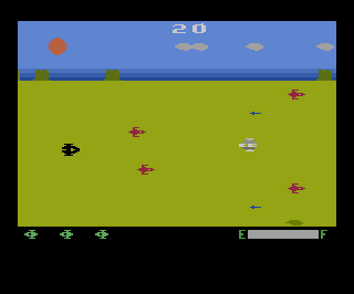 Planet Patrol atari screenshot