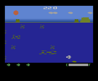 Planet Patrol atari screenshot