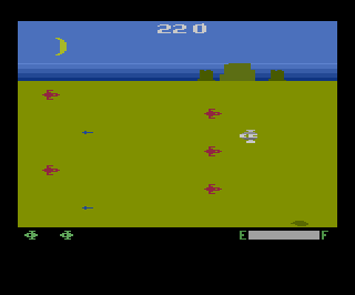 Planet Patrol atari screenshot